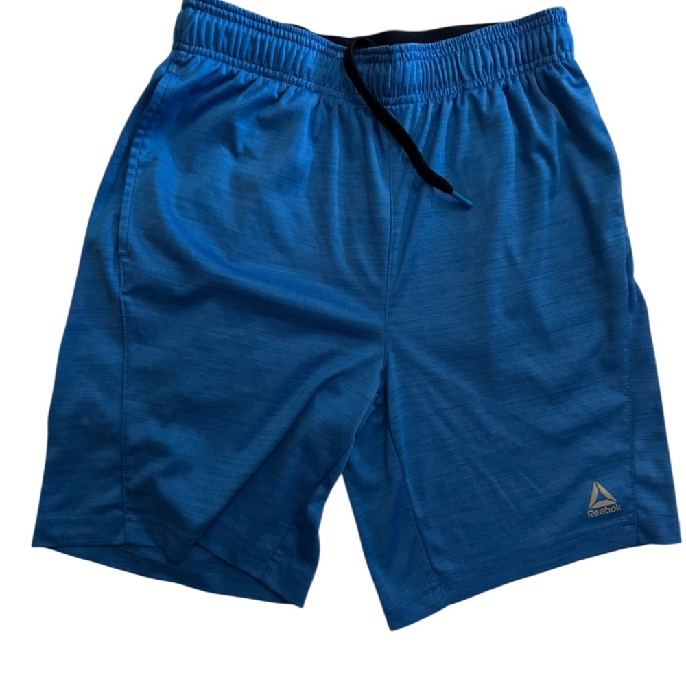 Reebok Men's Royal Blue Athletic Training Shorts